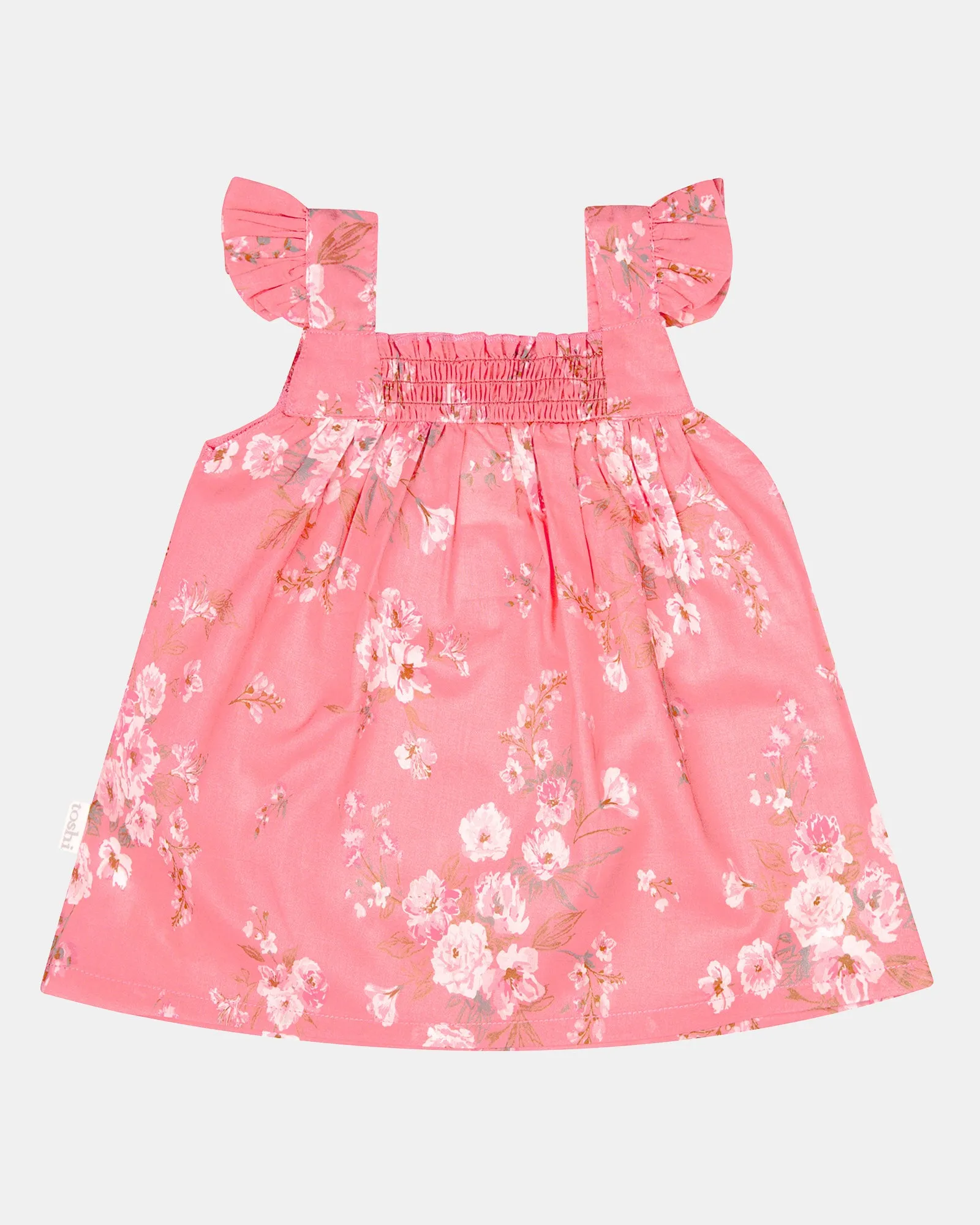 TOSHI BABY DRESS FELICIA SCARLET