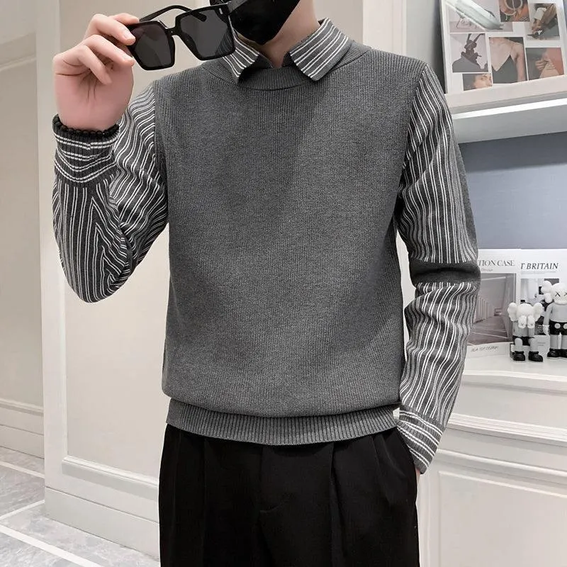 Two Piece Slim Fit Knitted Sweater Set – Stylish & Versatile