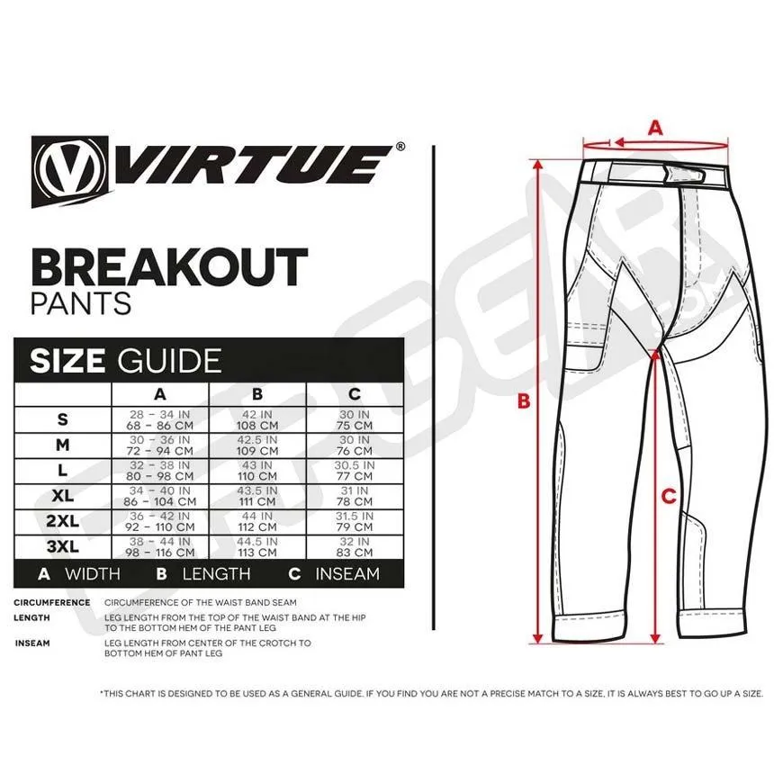 Virtue Breakout Pants - Black