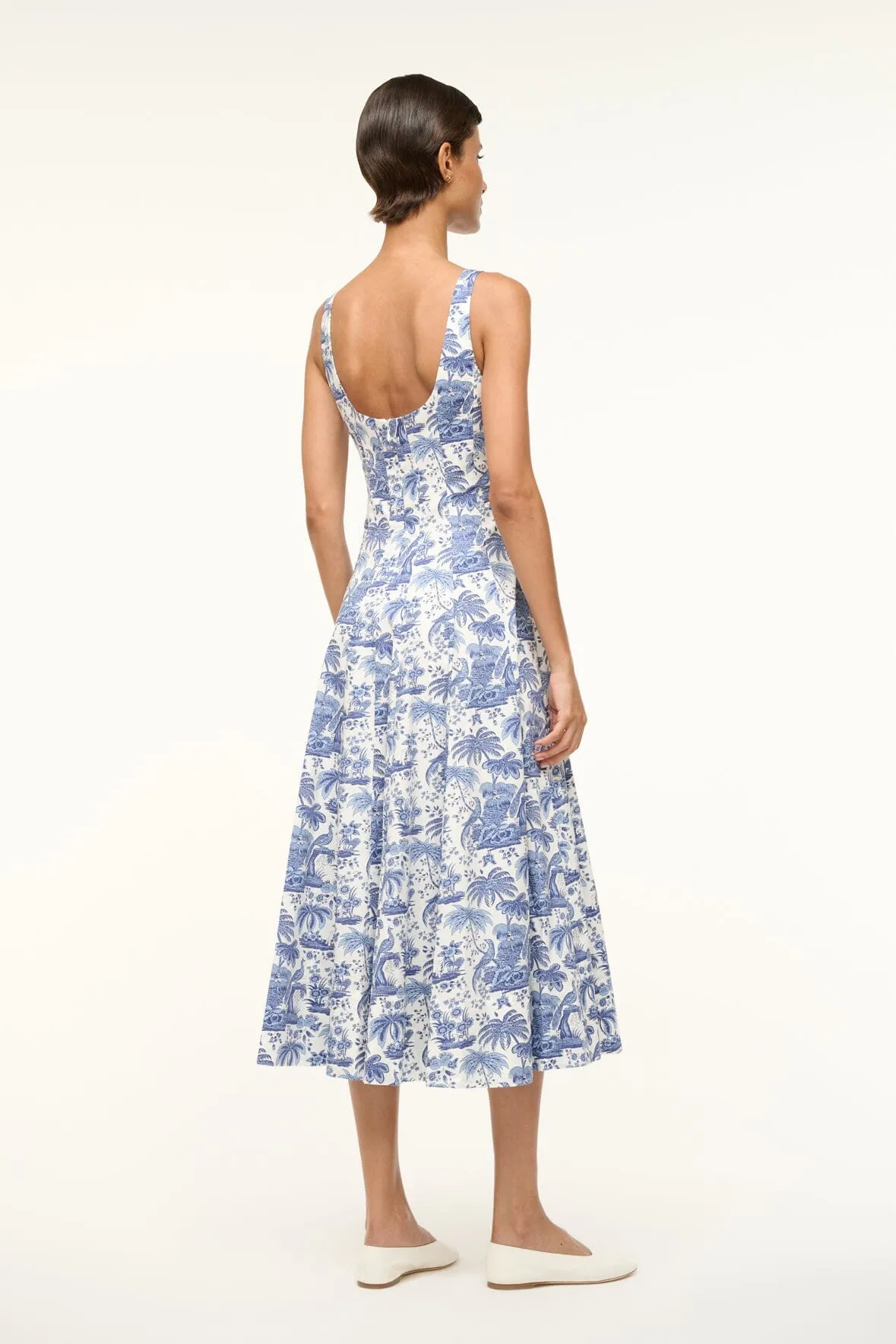 WELLS DRESS | BLUE TOILE