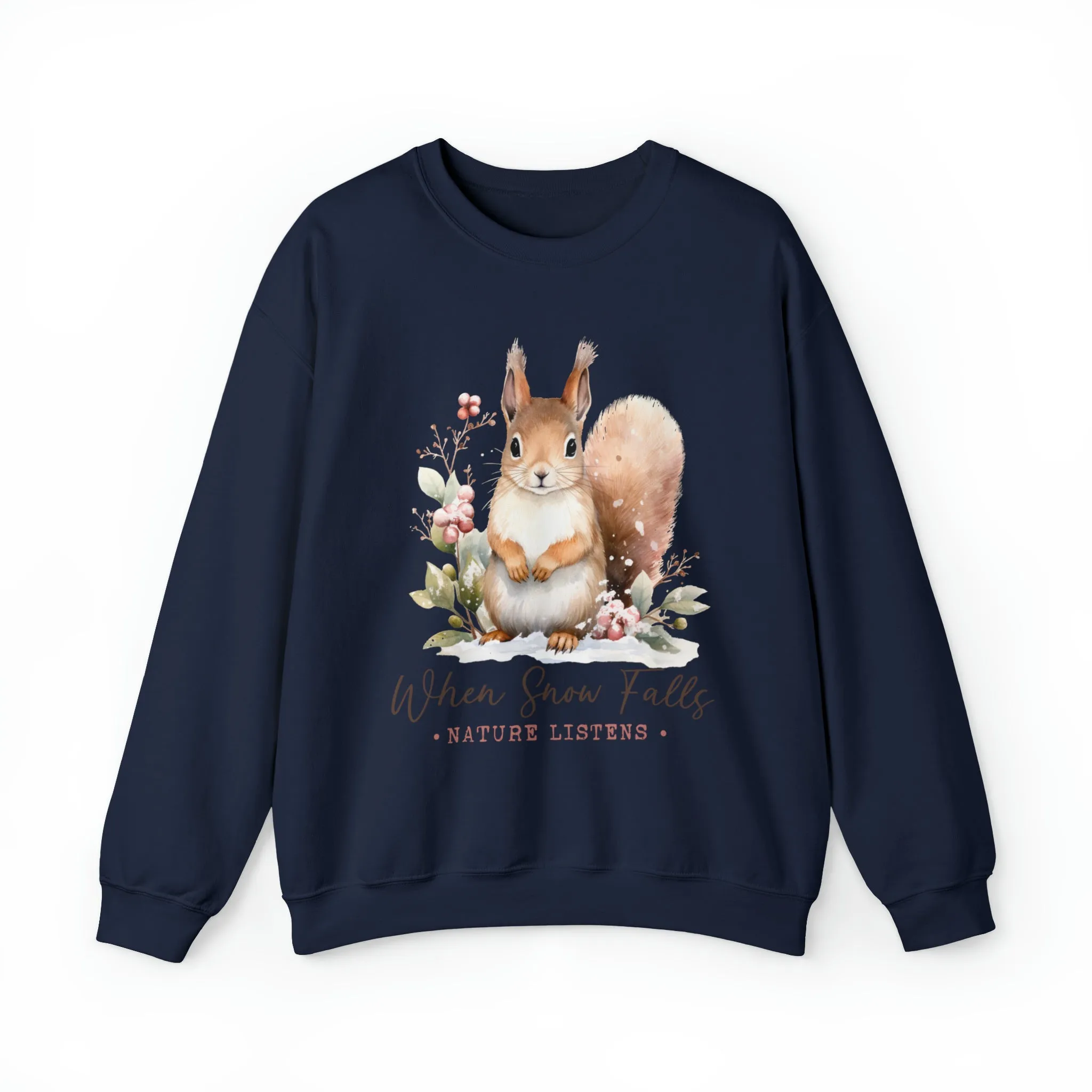 When Snow Falls Wanderlust Sweatshirt