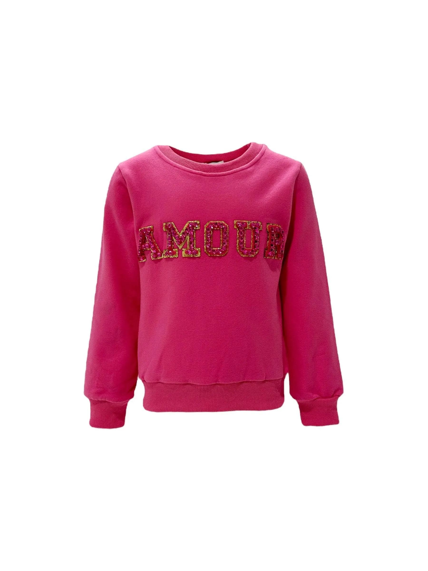 Women's Hot Pink Amour Pearl Sweatshirt