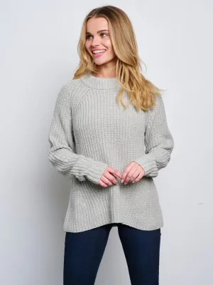 Women's Long Sleeve Knitted Sweater