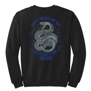 Yellowstone Snake Beth Dutton On You Fleece Crewneck Sweatshirt