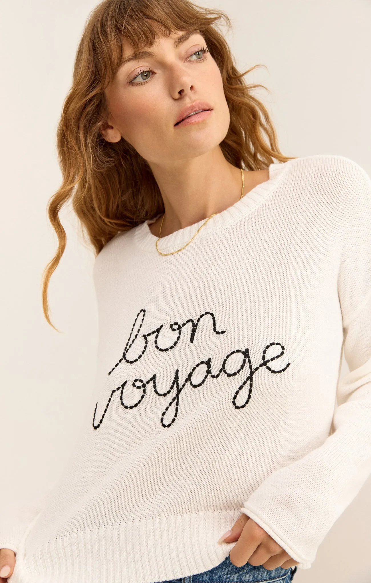 Z Supply Sienna Bon Voyage Sweater