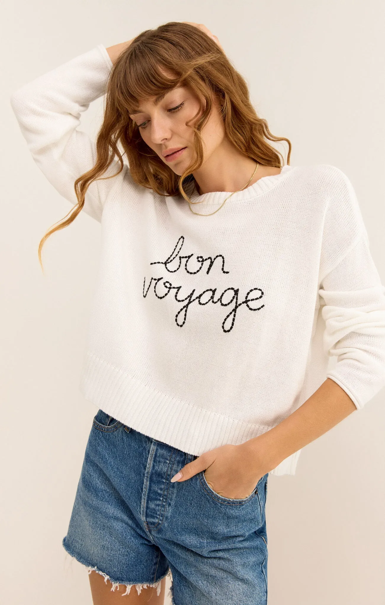 Z Supply Sienna Bon Voyage Sweater