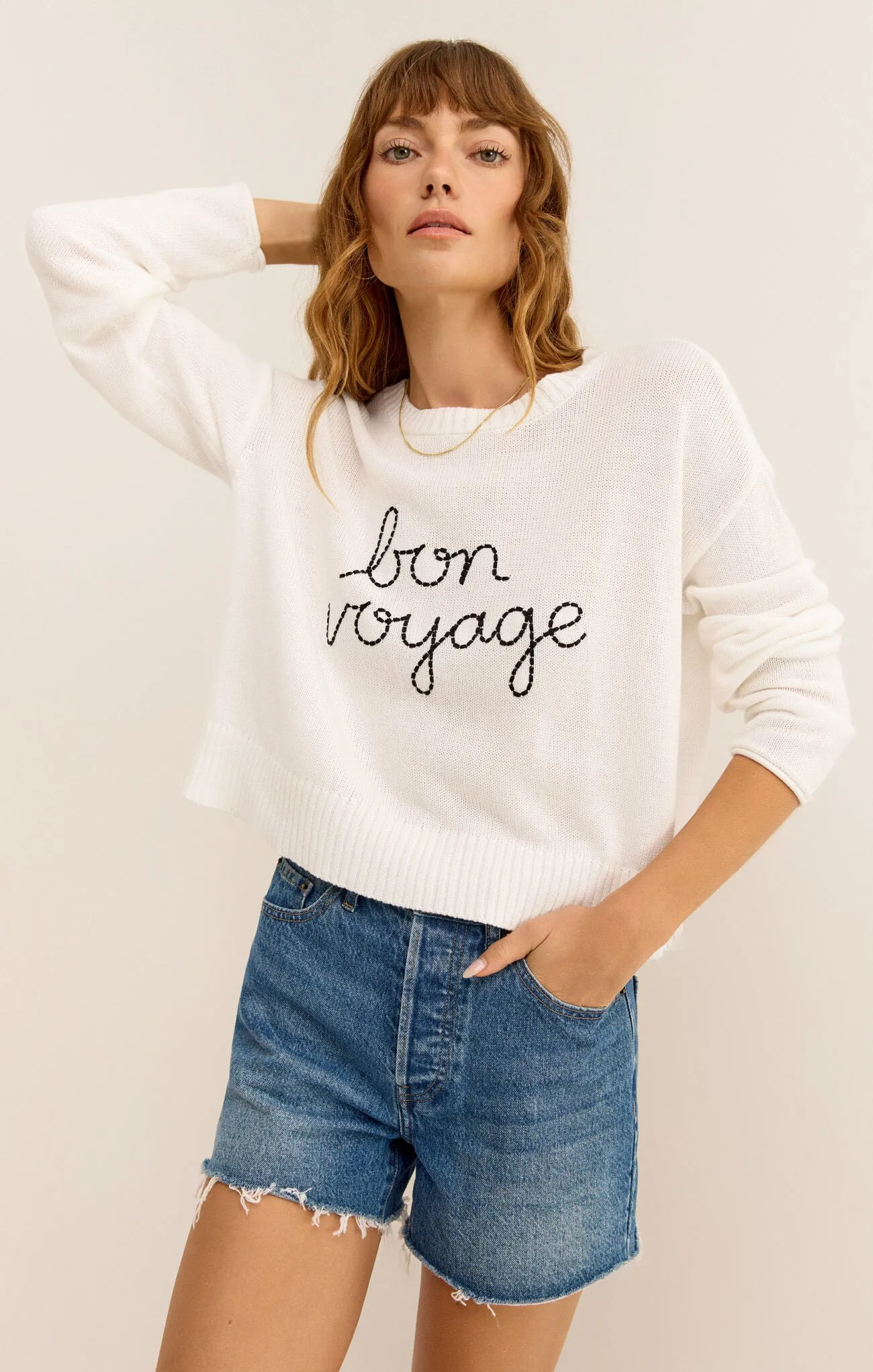 Z Supply Sienna Bon Voyage Sweater