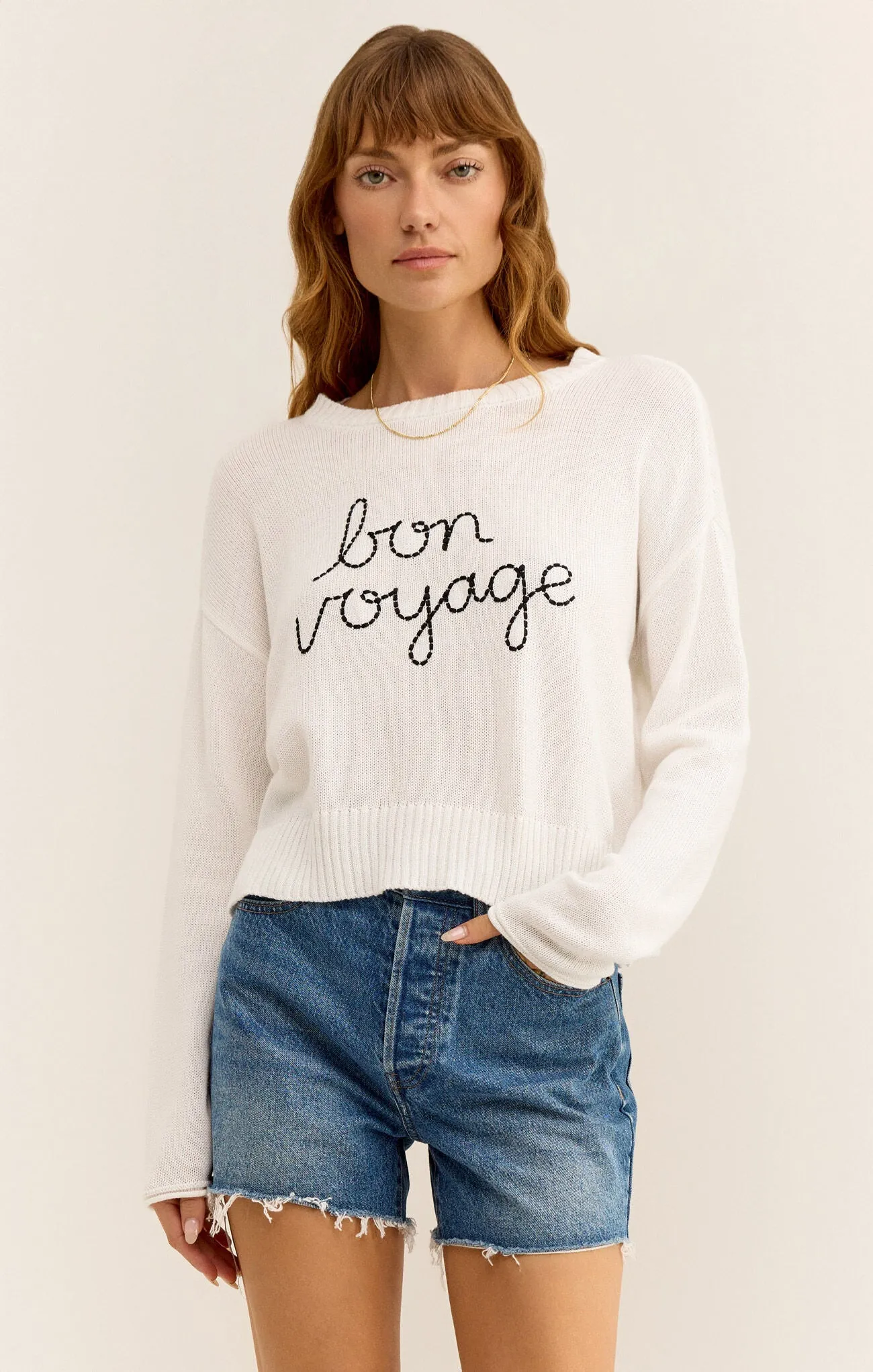 Z Supply Sienna Bon Voyage Sweater