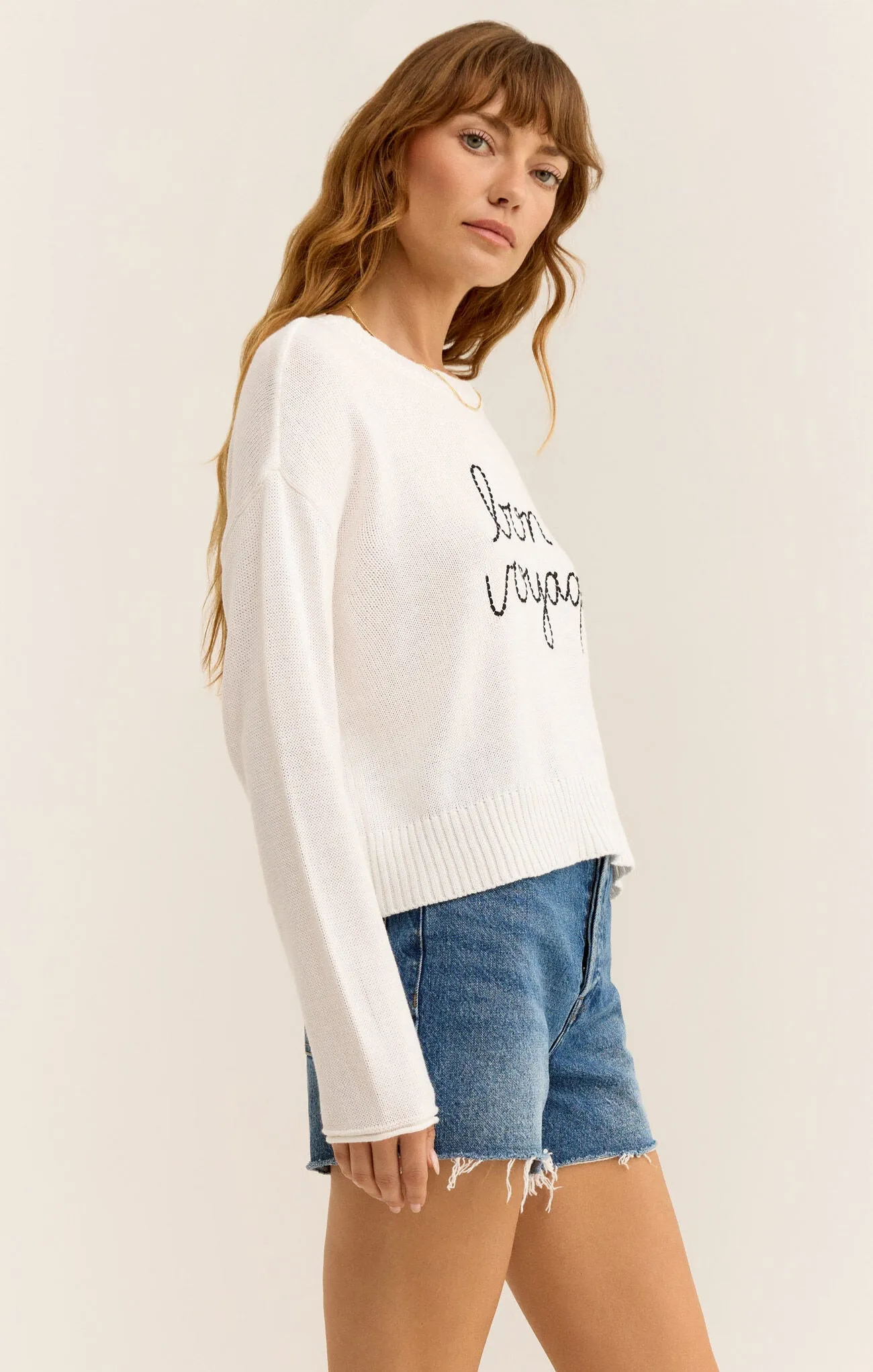 Z Supply Sienna Bon Voyage Sweater